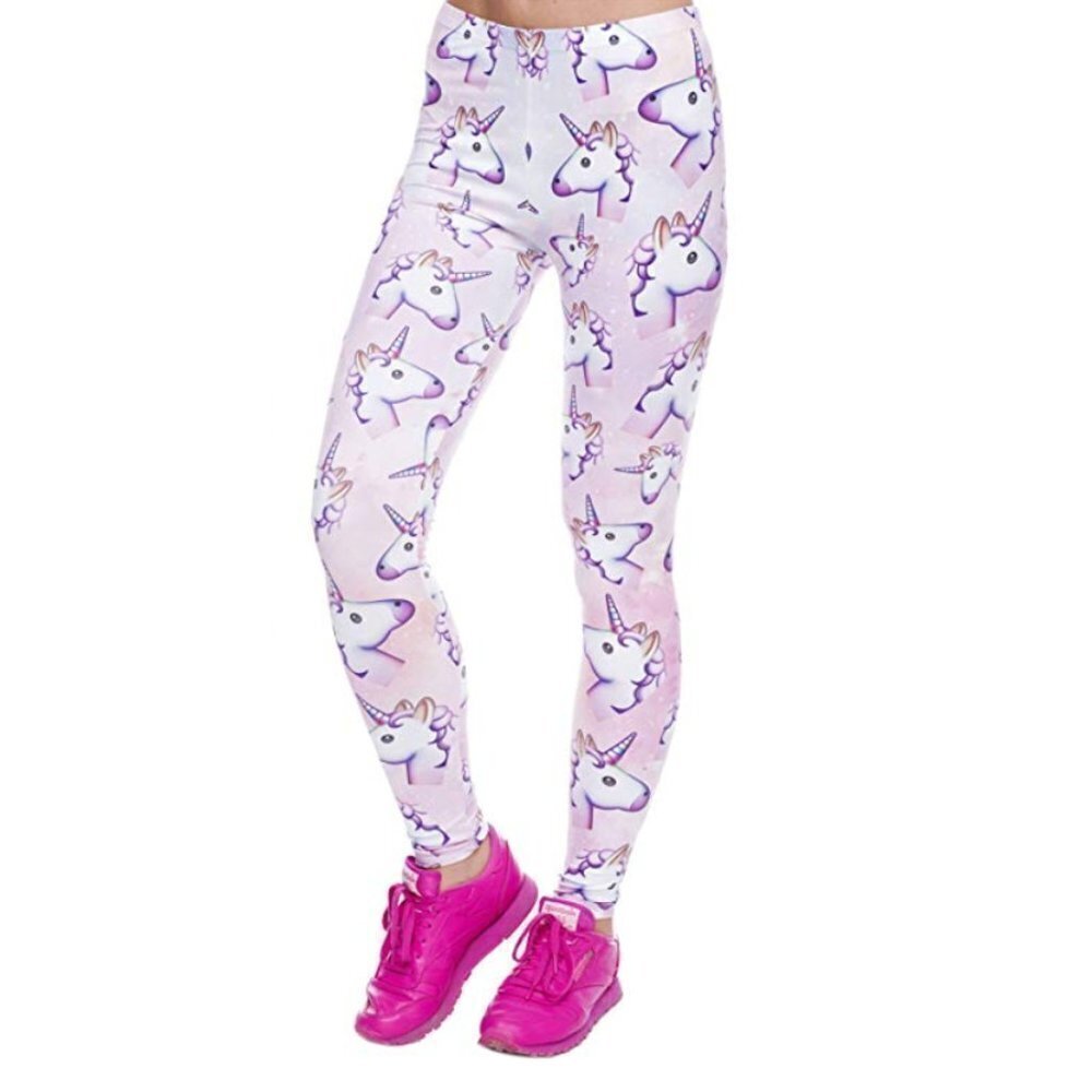 Pastel Unicorn Print Leggings Super Soft‎ Pajama PJ